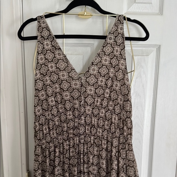 Micheal Kors Brown & Cream Patterned Dress - Picture 3 of 10
